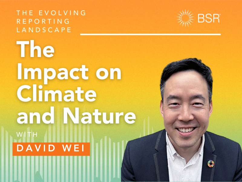 The Impact on Climate and Nature with David Wei thumbnail image