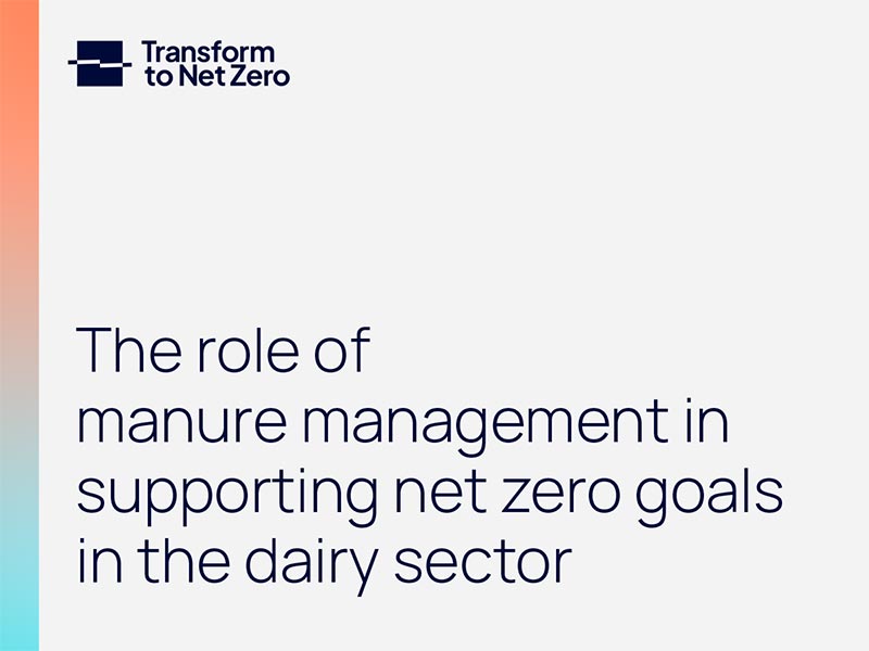 The Role of Manure Management in Supporting Net Zero Goals in the Dairy Sector thumnail image